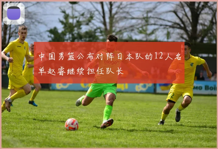 中国男篮公布对阵日本队的12人名单赵睿继续担任队长